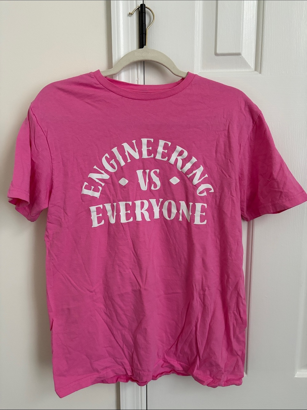 Engineering Pink Graphic Tee